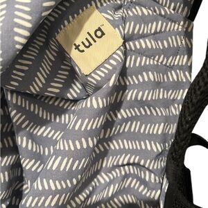 Tula Blue and White Patterned Fabric NWOT and material tag missing